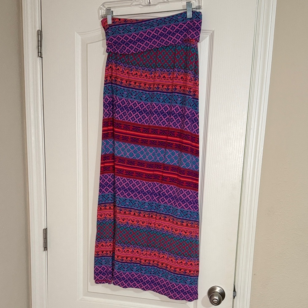 Colorful Maxi Skirt